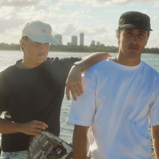 28 Eastern Currumbin 5 Panel Cap - Cream