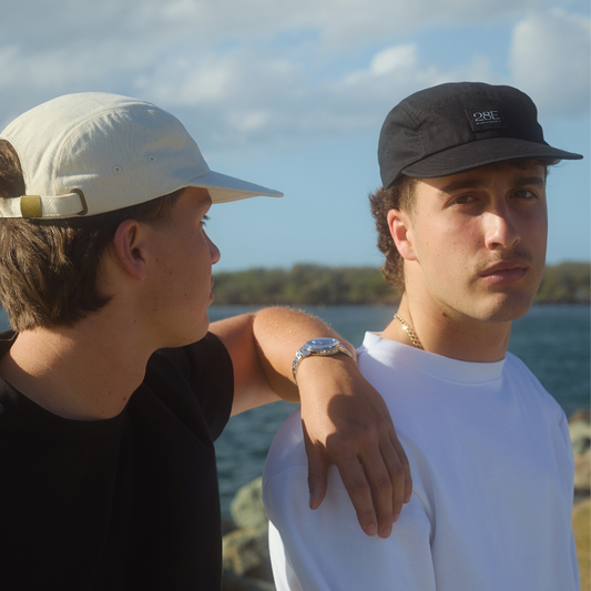 28 Eastern Currumbin 5 Panel Cap - Black