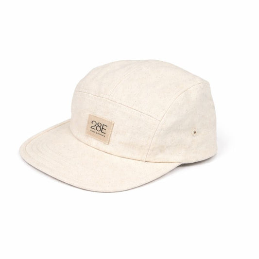 28 Eastern Currumbin 5 Panel Cap - Cream