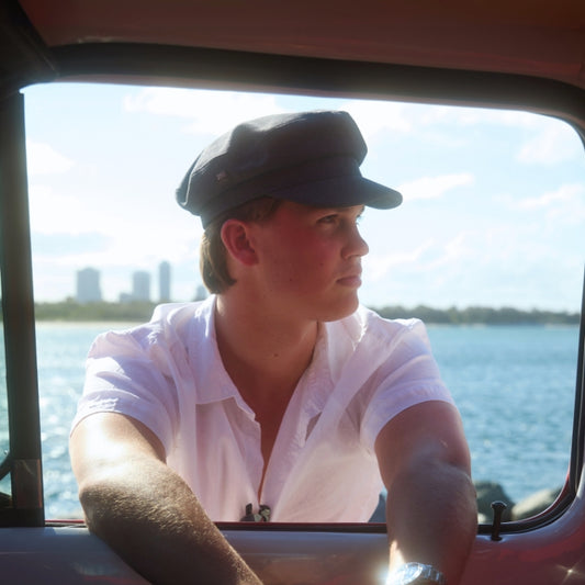 28 Eastern Bryony Cap - Black