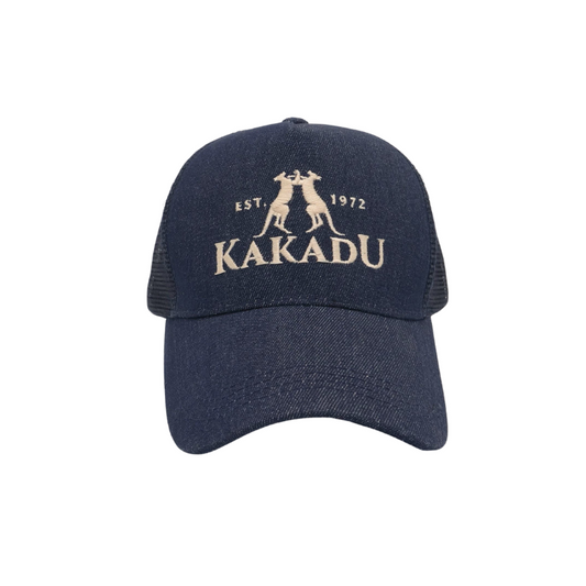 Kakadu Denim Trucker Cap - Indigo