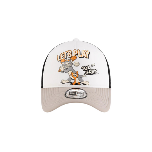 New Era Tom & Jerry E Frame Trucker - Grey