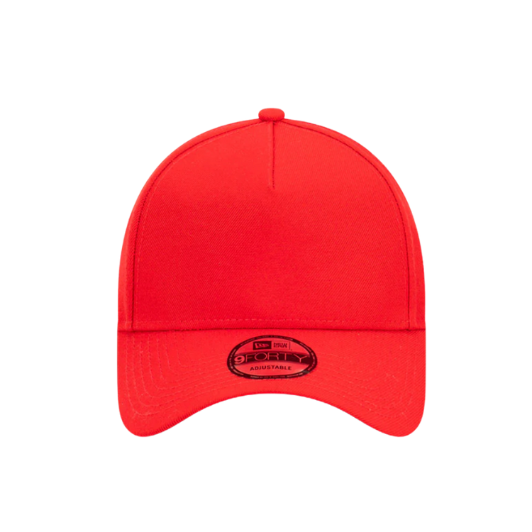 New Era Blank 9FORTY A-Frame Cap Navy/Grey – Hats By The Hundred