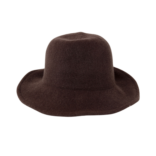 Avenel Boiled Wool Hat - Olive