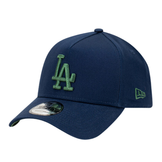 New Era Los Angeles Dodgers 9FORTY A Frame Cap - Oceanside Blue/Rifle Green