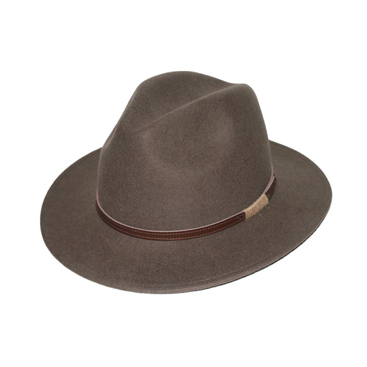 Evoke Paterson Fedora - Burnt Sage