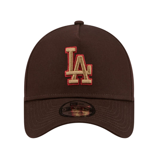 New Era Los Angeles Dodgers 9FORTY A Frame - Choc Cherry