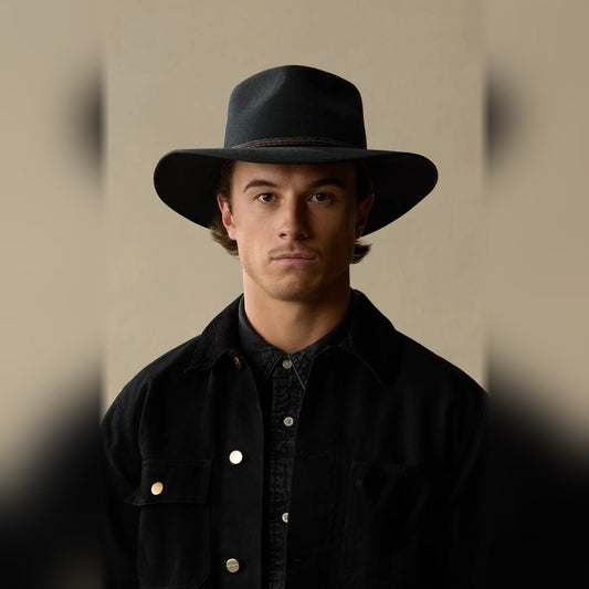 Akubra Cattleman Hat - Black