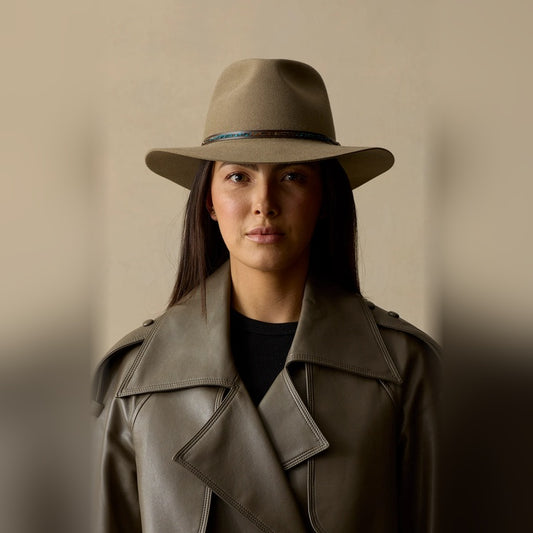 Akubra Leisure Time Hat - Bran