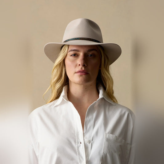 Akubra Leisure Time Hat - Light Sand