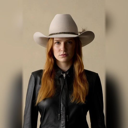 Akubra Rough Rider Hat - Light Sand