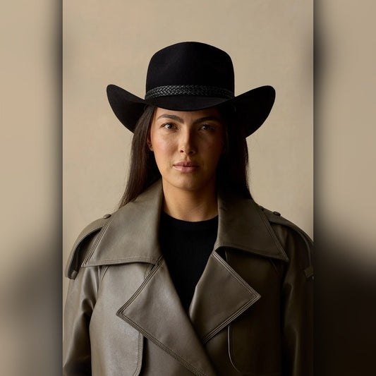 Akubra Snowy River Hat - Black