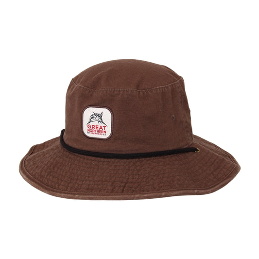 American Needle Great Northern Wide Brim Bucket - Chocolate