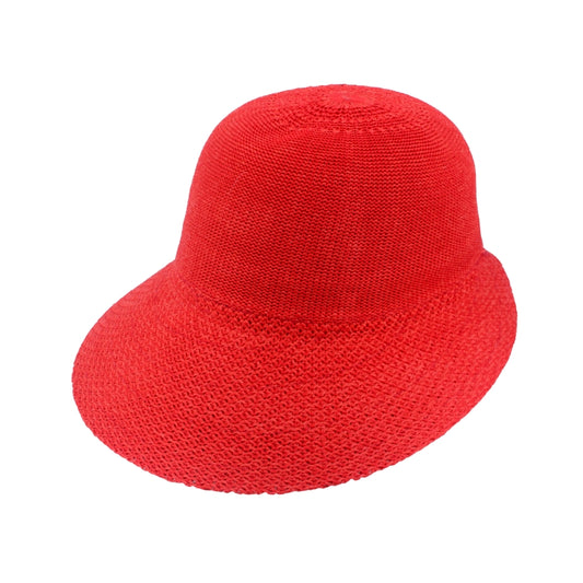 Evoke Annika Ponytail Cap - Red