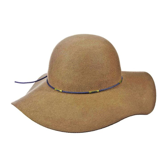 Avenel Charlene Wide Brim Hat - Camel