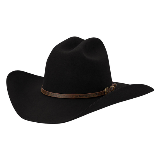 Avenel The Saddle Australian Wool Felt Western Hat - Black
