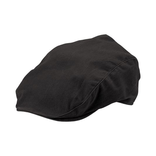 Avenel Archie Waxed Cotton Ivy Cap - Charcoal