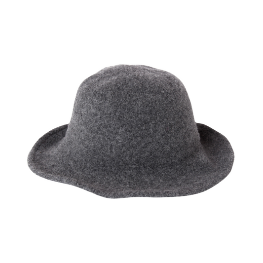 Avenel Boiled Wool Hat - Grey