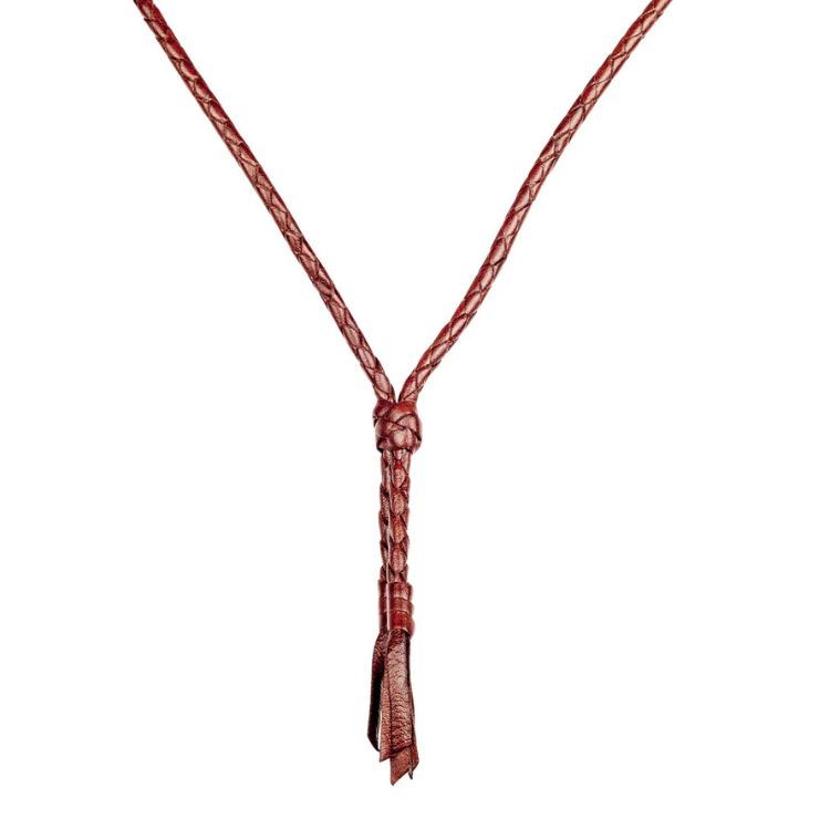Badgery Kangaroo Chin Strap Thin Braid - Brown – Hats By The Hundred