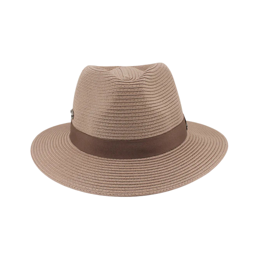 Before Dark Packable Unisex Fedora - Taupe