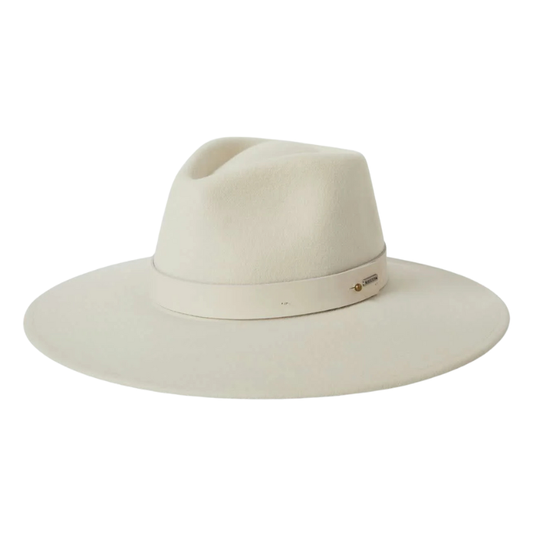 Brixton Eleanor Felt Packable Hat - Off White