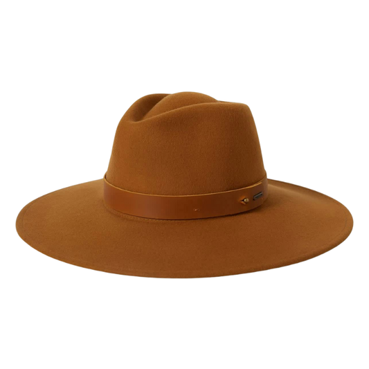 Brixton Eleanor Felt Packable Hat - Washed Copper