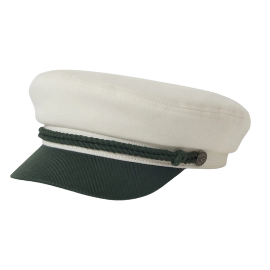 Brixton Fiddler Cap - Primal Green/Whitecap