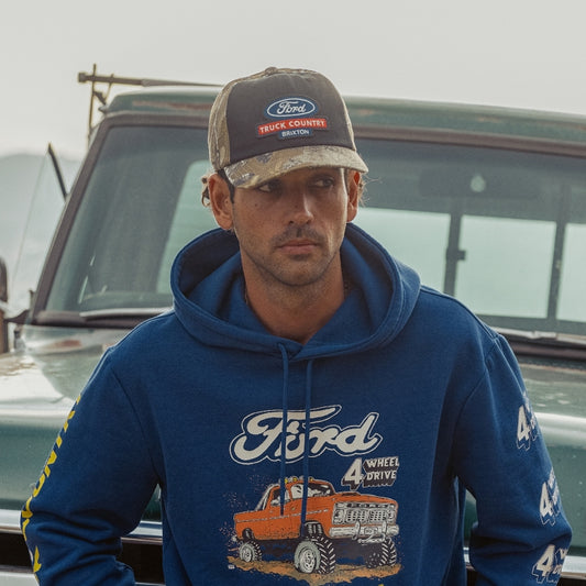 Brixton Ford Truck Country MP Snapback - Burnt Rubber/Camo