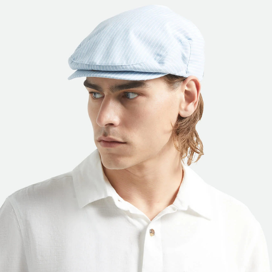 Brixton Hooligan Cap - Light Blue/White