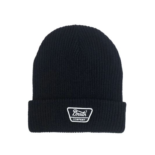 Brixton Linwood Mini Logo Beanie - Black