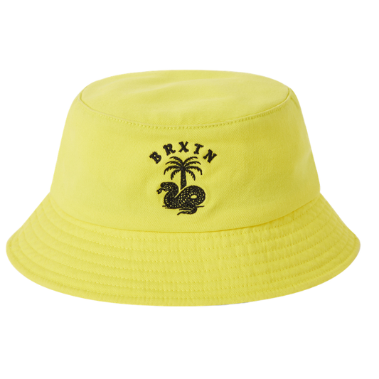Brixton Serpent Packable Bucket - Celestial Yellow