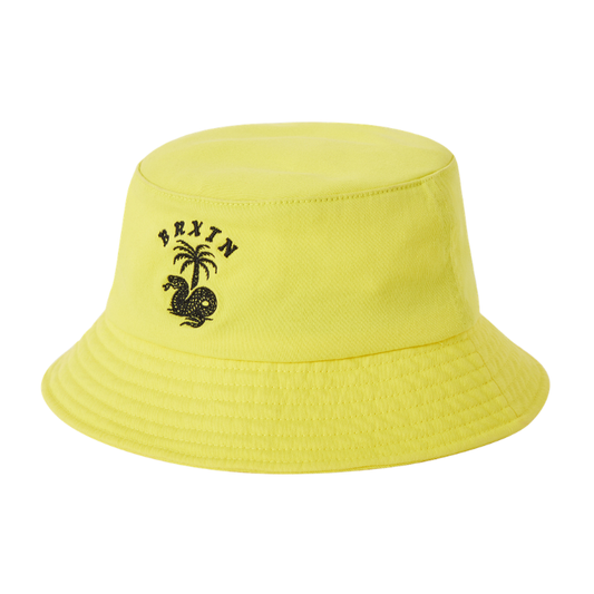 Brixton Serpent Packable Bucket - Celestial Yellow