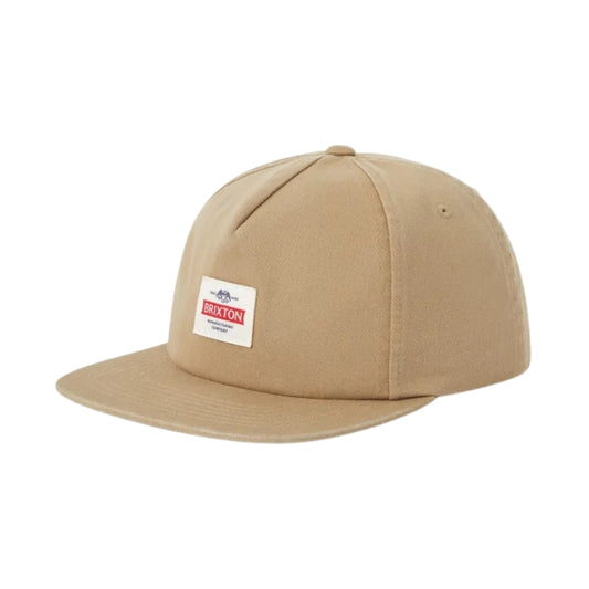 Brixton Trademark Snapback Cap – British Khaki