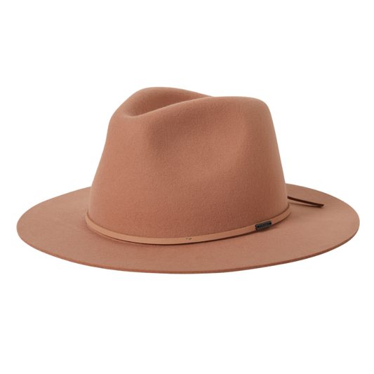 Brixton Wesley Fedora - Italian Clay