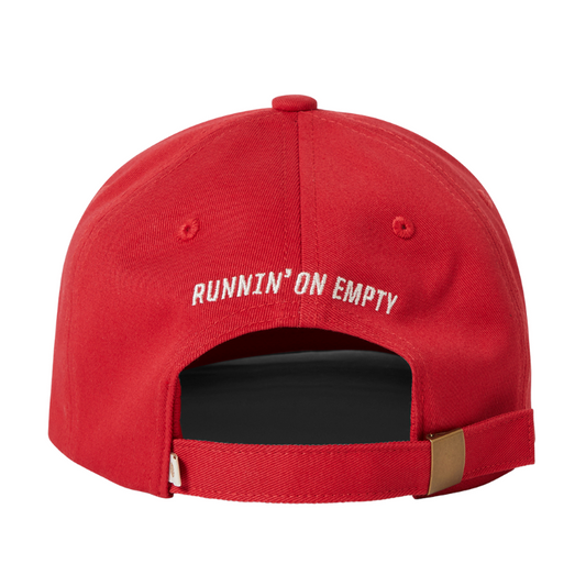 Brixton Running On Empty NP LP Cap - Crimson/White