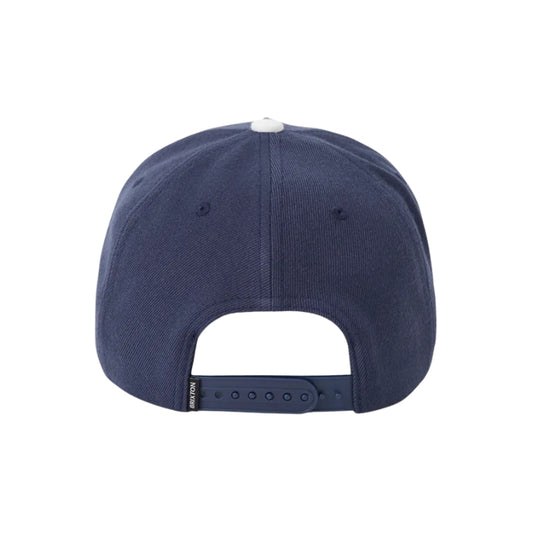 Brixton Smoke Show Netplus Snapback - Washed Navy/Whitecap