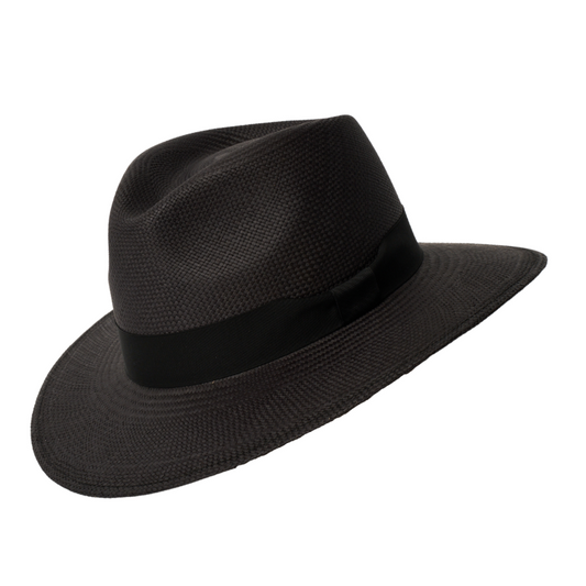 Camilo Panama Executive Black - Black Band (Fine Grade)