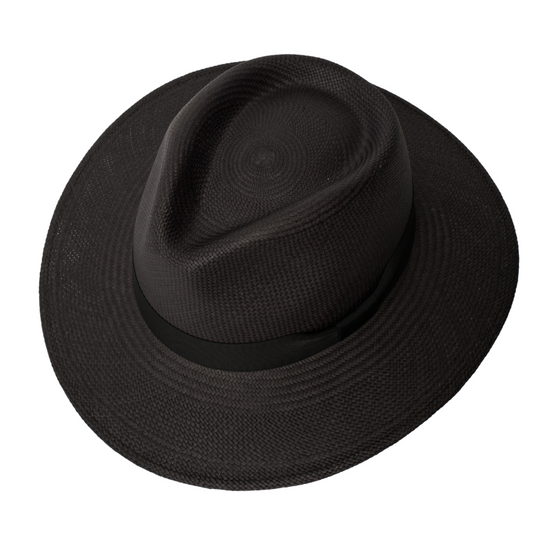 Camilo Panama Executive Black - Black Band (Fine Grade)