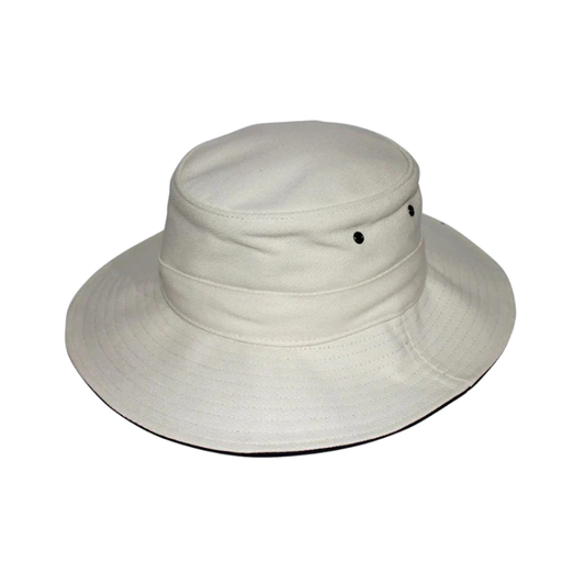 Cancer Council Alan Cricket Hat - Cream/Navy