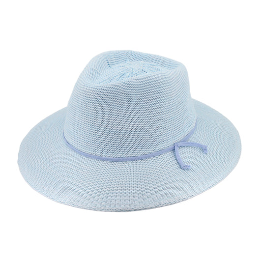 Cancer Council Ladies Jacqui Mannish Hat - Crystal Blue