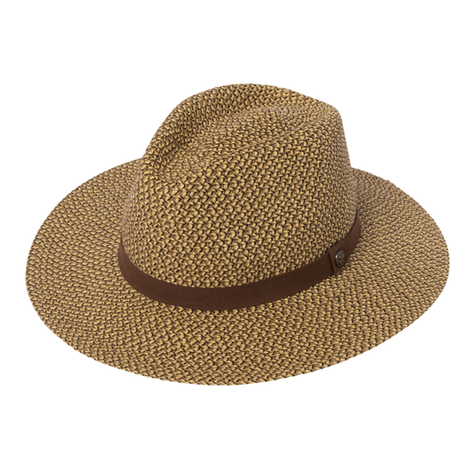 Cancer Council Outback Foldable Fedora - Chocolate