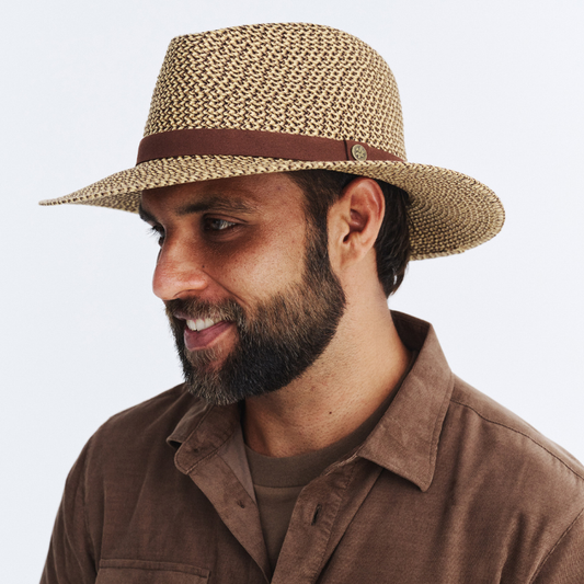 Cancer Council Outback Foldable Fedora - Chocolate