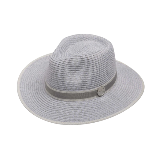 Canopy Bay by Deborah Hutton Coolum Fedora - Mixed Grey