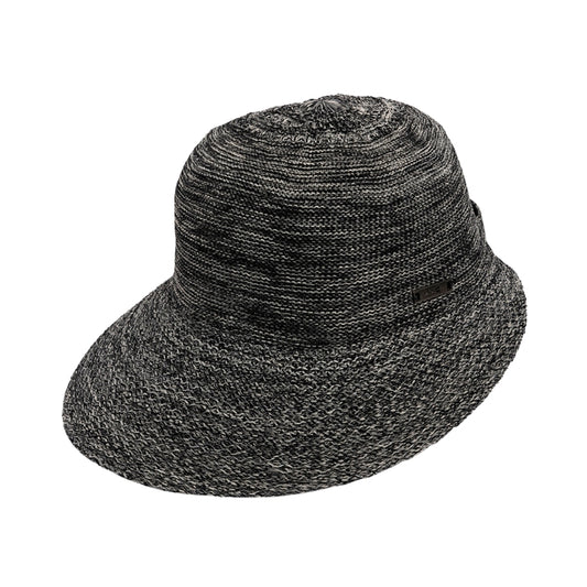 Evoke Annika Ponytail Cap - Mixed Black