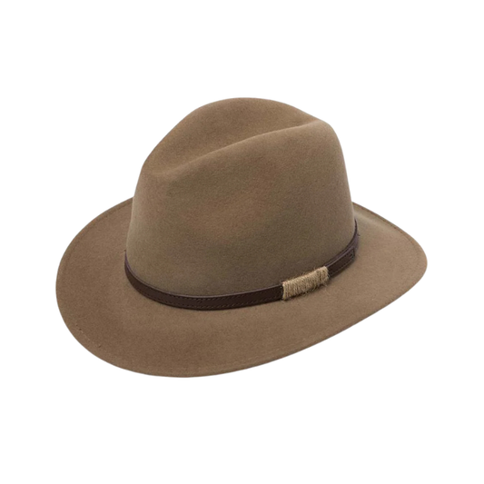 Evoke Paterson Fedora - Camel