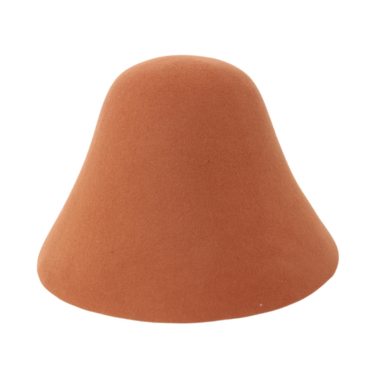 GC Hats Hillbilly Wool Felt Hood Hat - Burnt Orange