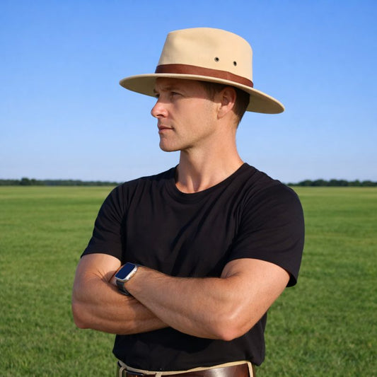 GC Hats City Safari Hat - Khaki