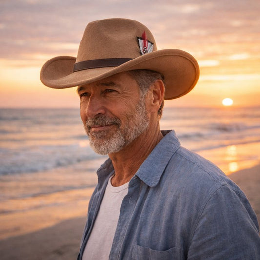 GC Hats Outlander Felt Cowboy Hat - Bran