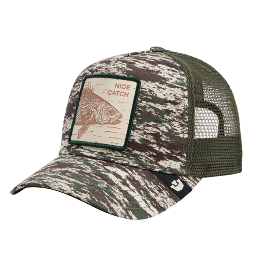 Goorin Camo Engraved Bass Trucker - Camouflage