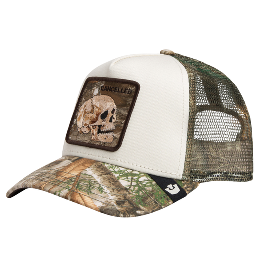 Goorin Cancelled Skull Trucker - Camouflage